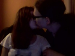 kairaanix:  Yeaaaaaah, hipser photo of our kiss… Meh, seriously?