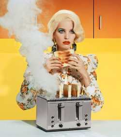 leah-cultice:Alisa Ahmann by Miles Aldridge for Stern Mode Magazine