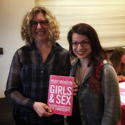 femfreq:  Had a great time last night at Peggy Orenstein’s