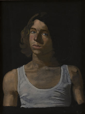 yiannis-tsaroychis:  Study of Dominic’s portrait, 1973, Yiannis