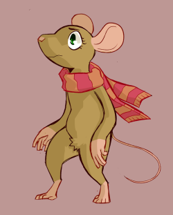 pawheld: nervous little mouse on the RUN