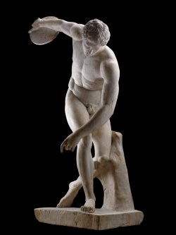 hismarmorealcalm:  The Townley Discobolus (The discus-thrower)