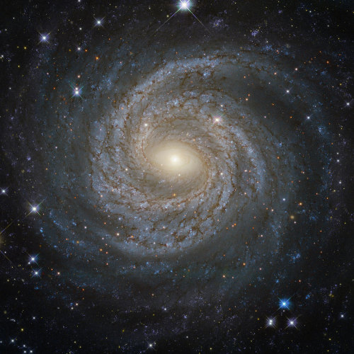 just–space:  Spiral galaxy NGC 6814  js 