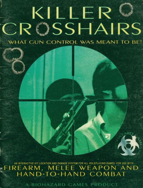 rpgcovers:  Killer Crosshairs ~ Biohazard Games (1995)