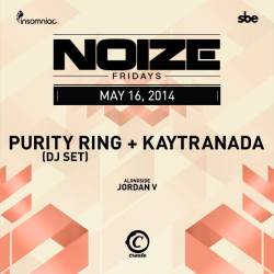 Enter to win a pair of tickets here to see Purity Ring + Kaytranada