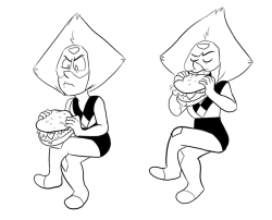 raaynee:  The story of how Peridot got grounded from burgers