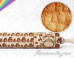 geek-studio:  Personalized laser engraved rolling pins by RainbowRollingPins