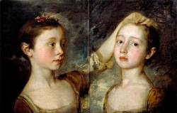 Portrait of the Painter’s Two Daughters Thomas Gainsborough