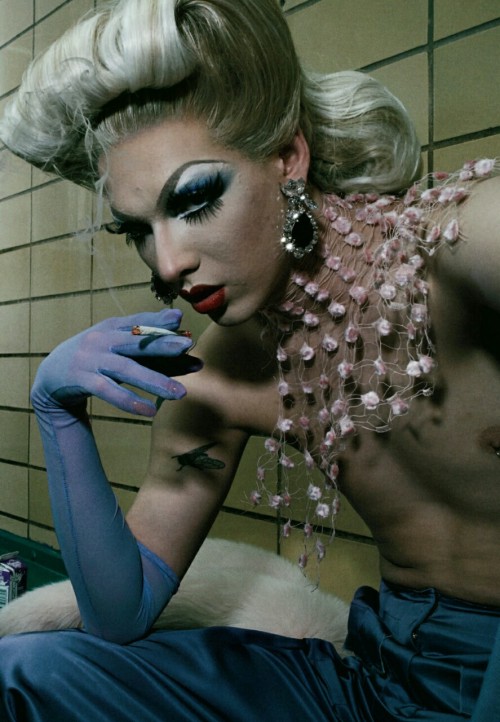 mariah-do-not-care-y:  Interview Magazine March 2016 Violet Chachki Photographer: Steven Klein 