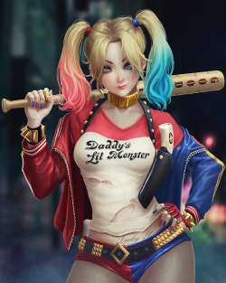 justharleyquinn:  Suicide Squad Harley by MaHenBu