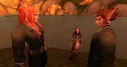 heniimagic:  Stealthed up on my belf rogue to watch the adorable