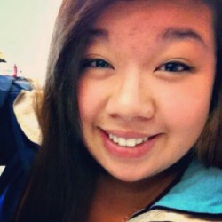 I hella miss freshmen year. #contacts #makeup #chinkyeyes #wings