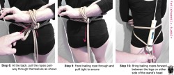 asubmissivesinitiative:  Hitachi Harness Shibari Bondage Tutorial