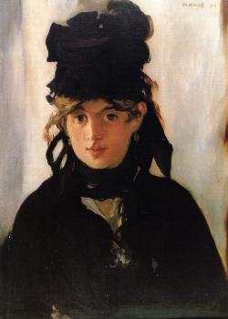capturing-the-light:  Berthe Morisot with a Bouquet of Violets