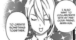 I love how surprised shiomi is when Alice says sheâ€™s friends with Hayama!