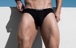 matt-mccall:  Matt McCall Classic Brief in Black  #mattmccallunderwear