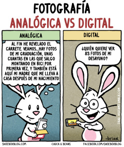 Fotografía analógica VS Digital. 