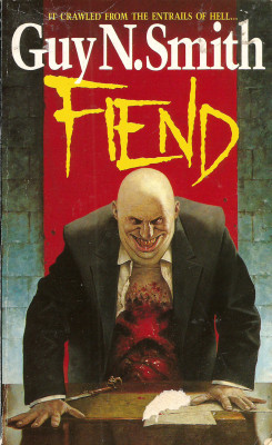 Fiend, by Guy N. Smith (Sphere, 1991).From a charity shop in
