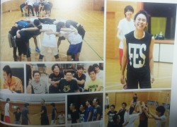 koutarouhs:  Haikyuu Stage Play photobook, pics of the last 3 pages full of adorable backstage photos. Sorry theyâ€™re pics instead of scanning but 1. I have no scanner 2. even if I had it I wouldnâ€™t spoil this treasure. 