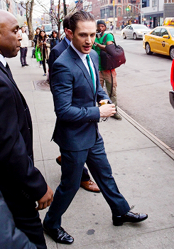 :  Tom Hardy @ the NYC ‘Locke’ premiere (4/22/14) 