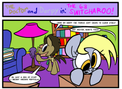 timeoutwithdoctorwhooves:  The 63 Switcharoo Part 1.  X3! *giggles*
