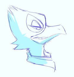 A quickie Falco portrait sketch that was made to practice on