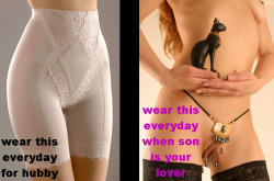 felixgattogigio:  Moms lingerie guide.  