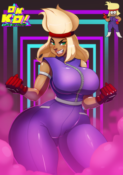 ladycandy2011:  fanart of Carol from okko lets be heros  