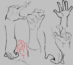 honeyboyy:  doodles of hands (and more)