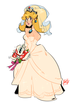 zkaijuraptor:Excited for Mario Odyssey. Princess Peach look goregoues