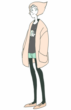 rosiedrawing:  i drew pearl in what i wore today because what