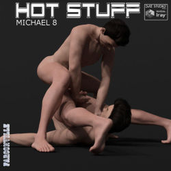 HOT  STUFF is composed of 12 poses for M8, being intimate with
