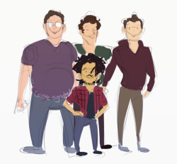 caustic-synishade:  practicing height differences between mark