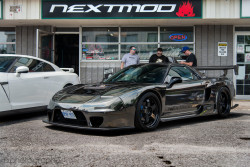 automotivated:  Black Chrome Sorcery NSX (by luongphoto) 