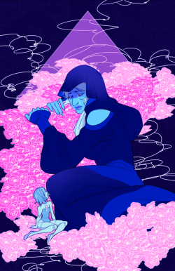 xuunies: Blue Diamond will be available as a print 