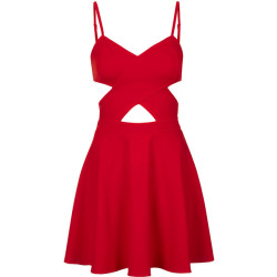 beacorreia19:  TOPSHOP **Cut-Out Skater Dress by WYLDR   ❤