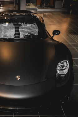 italian-luxury:  Matte black Porsche 918 Spyder with Weissach