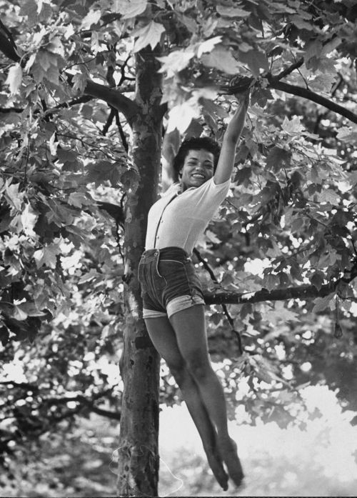 vintageeveryday:Eartha Kitt, 1952. Photograph by Gordon Parks.