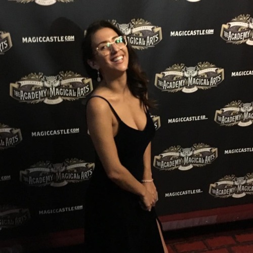 Oh oh it’s magic, you know. (at The Magic Castle)
