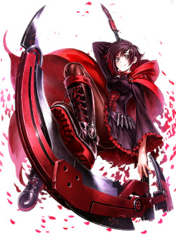 fyeah-rwby:    RubyRose by lain    ♛Permission was given to
