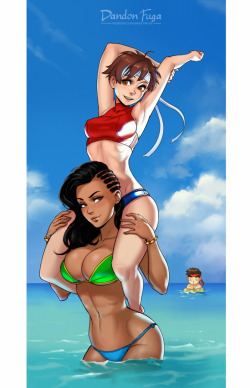 dandon-fuga:  Laura and Sakura ♥ https://www.patreon.com/posts/laura-and-sakura-5473529