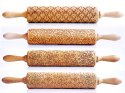 itscolossal:  New Laser Engraved Rolling Pins by Valek Imprint