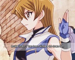 ygo-confessions:  full confession:  Asuka in Arc-V has been kinda