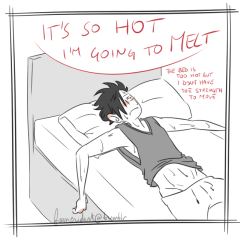 franeridart:  I’m tired of the cold let it be Summer already