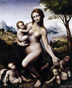 centuriespast:  Leda and her ChildrenGiovanni Pietro Rizzoli