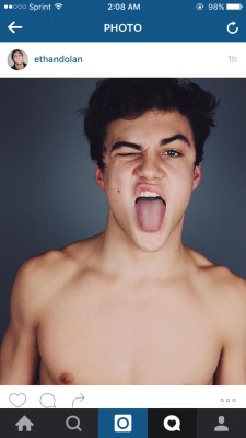 male-celebs-naked:  Ethan Dolan