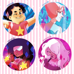 kauulii:  Steven Universe buttons!!! Up for preorder on my storenvy 