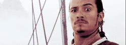 lolerica:  Have an Orlando Bloom imitating Johnny Depp’s Jack