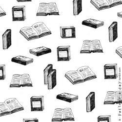 a-pattern-a-day:  Books, books books! 