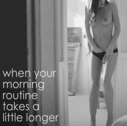 daddysdlg:  msminxtress:  This is exactly how my morning is going…